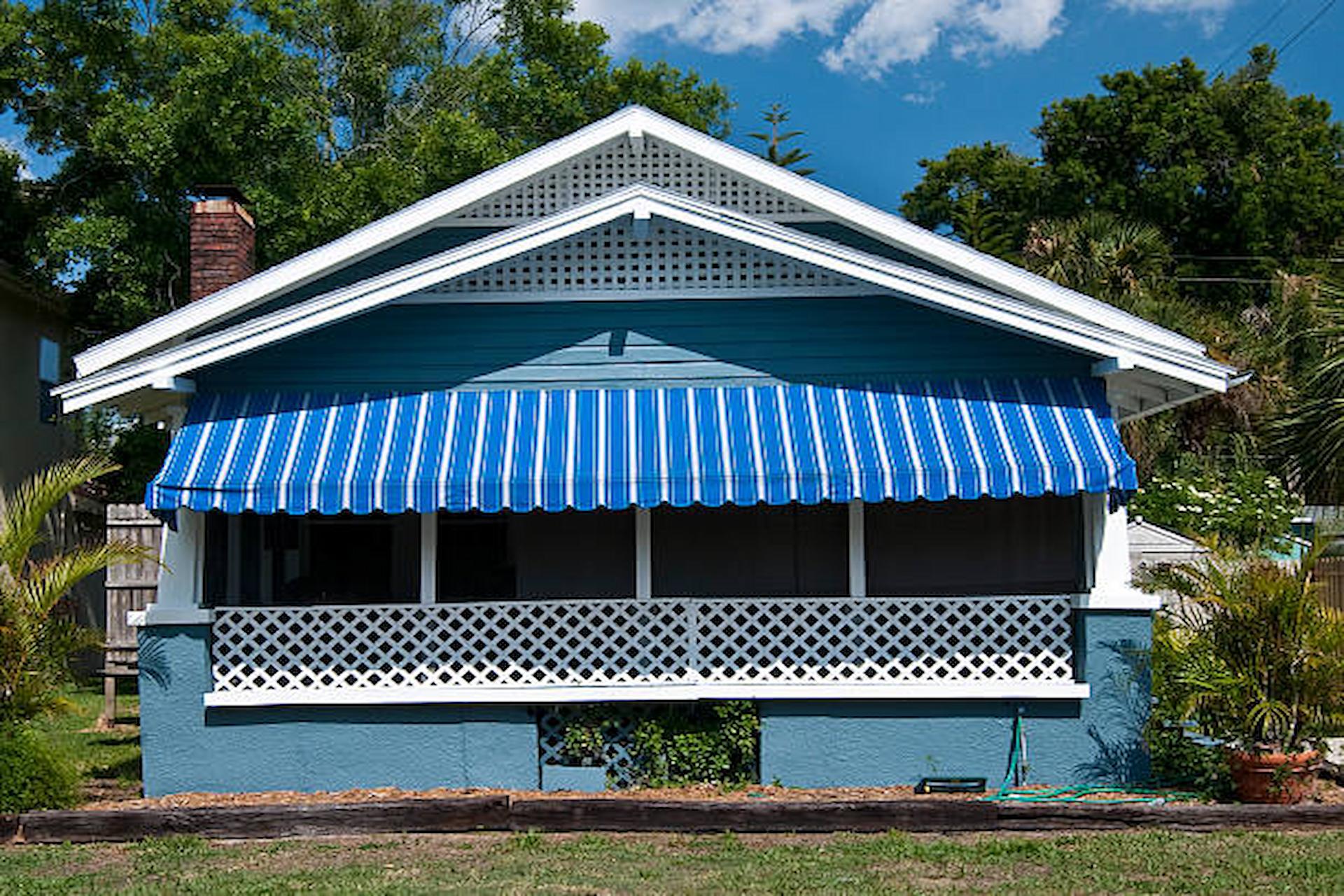 house awning